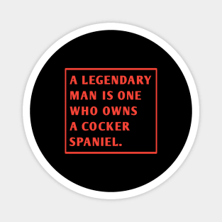 Cocker Spaniel Magnet